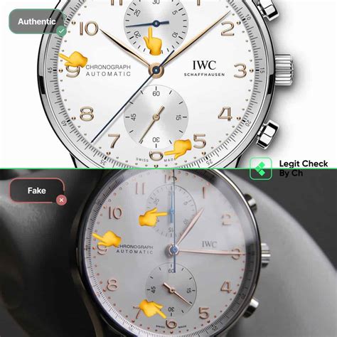 iwc how to spot a fake|iwc counterfeit watches.